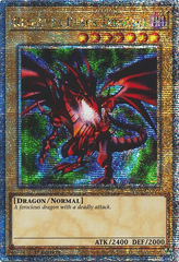 Red-Eyes Black Dragon (4th Art) - RA04-EN109 - (Quarter Century Secret Rare) - 1st Edition
